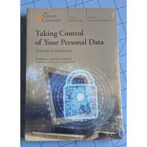 NEW Sealed Taking Control of Your Personal Data Golbeck-2 DVD & Course Book